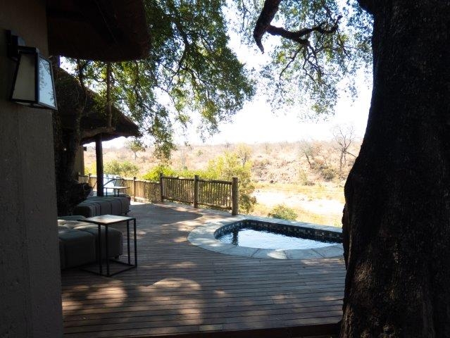 Room deck at Fitzpatrick's Lodge Kruger National Park