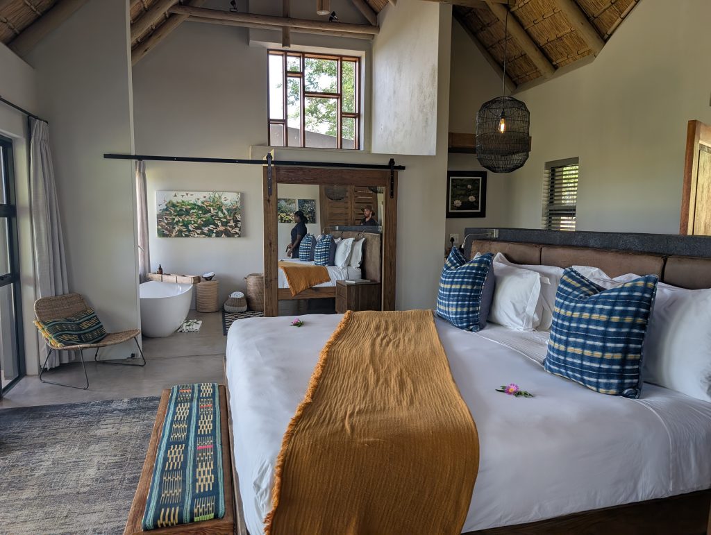 Misava Safari Camp River View Suite room
