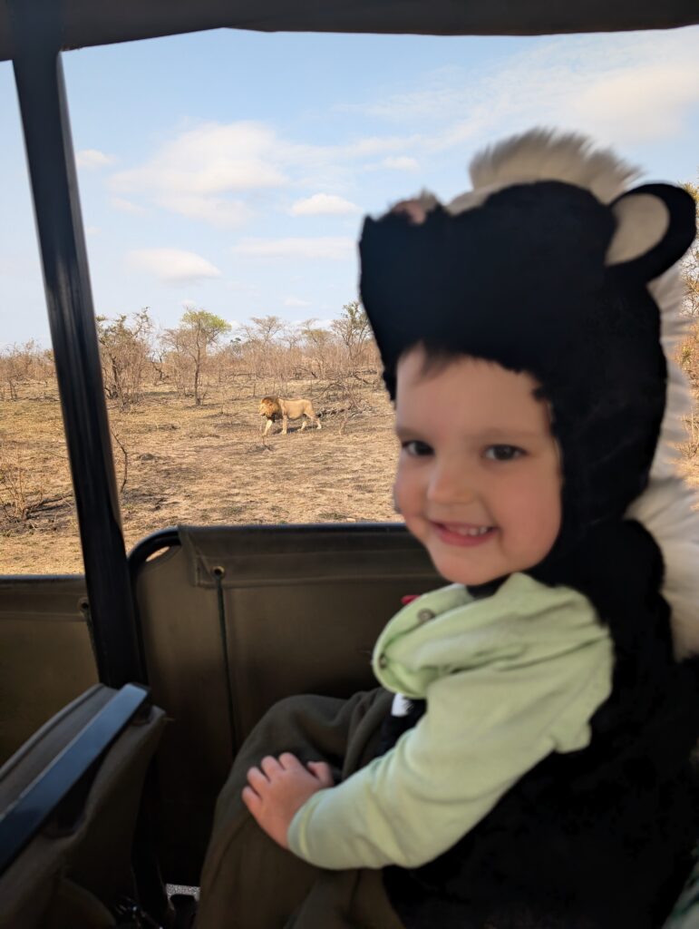 Lexi on game drive