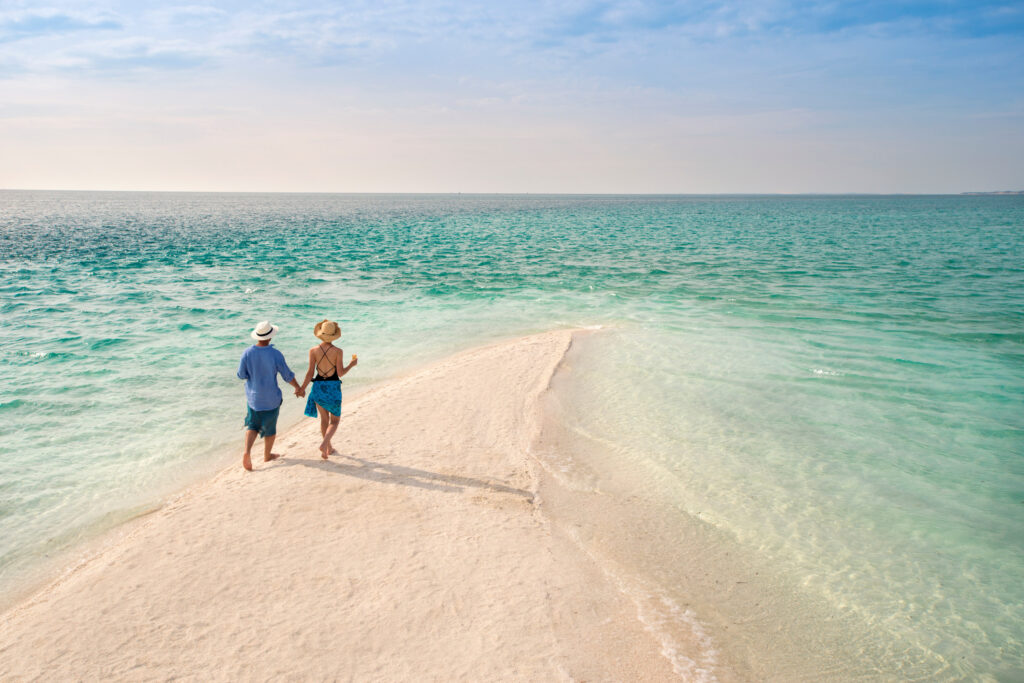 Benguerra Island secluded beach